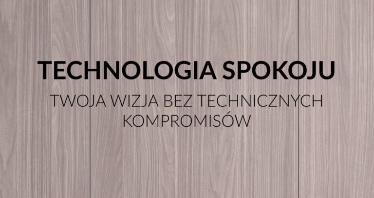 SZKOLENIE DLA ARCHITEKTÓW „TECHNOLOGIA SPOKOJU” W PŁUCIENNIK 11.06.2026