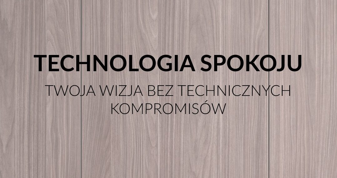 SZKOLENIE DLA ARCHITEKTÓW „TECHNOLOGIA SPOKOJU” W PŁUCIENNIK 11.06.2026